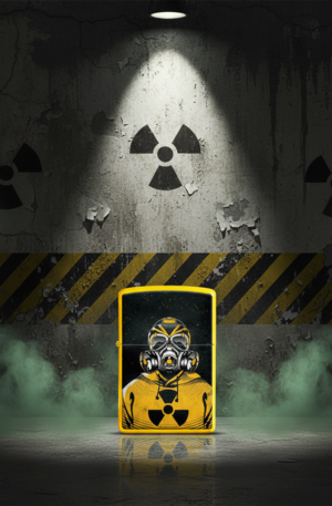 bật lửa zippoo – phiên bản biohazard mask bio